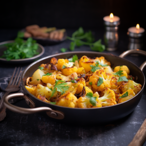 Cauliflower and Potato Sabzi